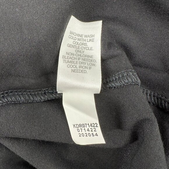 NWT J.Jill Wearever Collection Black Mock Turtleneck Shift Dres M Petite - Picture 7 of 7